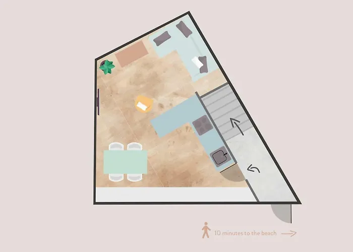 Cabine: Since 89 Guesthouse Close To The Beach